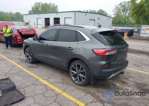 2020 Ford Escape Titanium from USA, damaged, VIN 1FMCU9J9XLUA81357